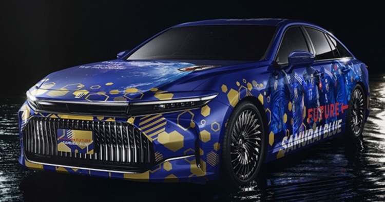 與車企聯(lián)動(dòng)，日本足協(xié)與豐田汽車共同打造日本國家隊(duì)特別車型