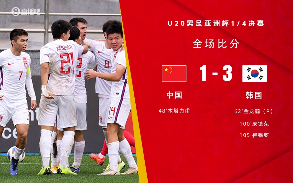 復(fù)仇！U22國(guó)足絕殺復(fù)仇韓國(guó)，2年前U20亞洲杯加時(shí)憾負(fù)無(wú)緣世青賽