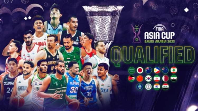 8月在沙特舉辦！FIBA官網(wǎng)：男籃亞洲杯抽簽儀式將在下月8號舉行